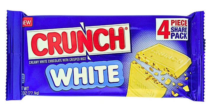 Crunch White Share Size 2.7oz 18ct