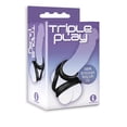 thumbnail image 3 of Sexy, Kinky Gift Set bundle of B12 Bullet, Baby Blue And Icon Brands The 9's, Triple Play, TPR Cock Ring, 3 of 5