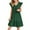 Green., variant on Agkizg Girls Sleeveless Tank Dresses Crewneck Solid Color Casual A Line Cottons Girl Sundress Dresses