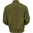 thumbnail image 3 of Ma Croix Mens MA-1 Bomber Flight Jacket Slim Lightweight Windbreaker, 3 of 3