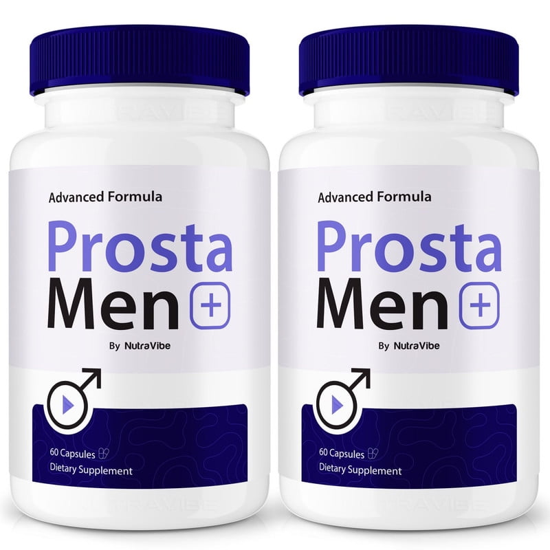 (2 Pack) ProstaMen Capsules - ProstaMen Prostate Support Formula with Natural Blend for Urinary Flow, Comfort & Balance | Easy-to-Swallow Daily Pills for Over-All Wellness (120 Capsules)