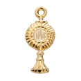 thumbnail image 2 of Gold Over Sterling Silver Monstrance Pendant, 2 of 7