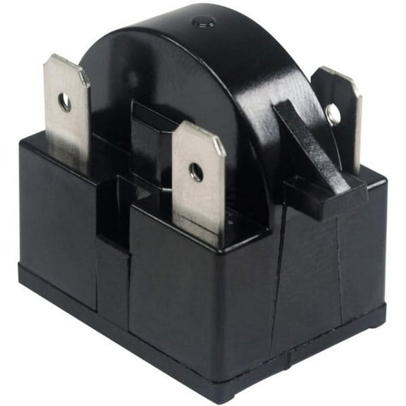 Appli Parts APSR-4002P Mini Fridge relay switch 3 pin 4.7 Ohm 110V Universal PTC Start relay replacement part for multiple brands of refrigerators wine cooler