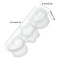 thumbnail image 3 of Xingzhi 3 In 1 Sushi Rice Ball Maker Mould Mold Vegetable Tool Kitchen Gadgets, 3 of 6