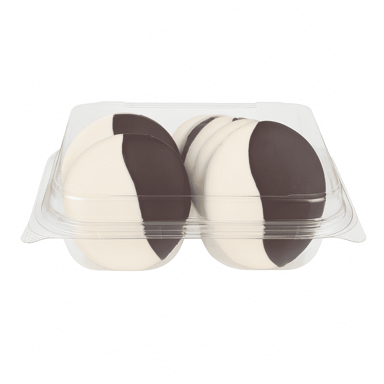 Freshness Guaranteed Black and White Cookies, Baked, Ready to Eat