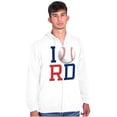 thumbnail image 5 of Béisbol Republica Dominicana Ball Zip Up Hoodie Men's Women's Brisco Brands S, 5 of 5