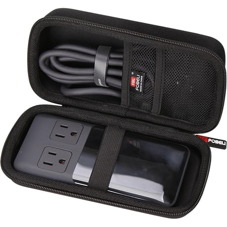 PYYAN-Hard Case for Anker Prime 6-in-1 USB C 140W/8-in-1 USB C 240W Charging Station/for Anker 727 Charging Station (GaNPrime 100W) Power Strip Holder for Cables and Accessories (Case Only)