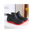 thumbnail image 3 of Audeban Women's Nonslip Low Top Garden Shoe Casual Waterproof Womens Outdoor Comfortable Stylish Slip On Flat Rain Boots Work Shoes, 3 of 6