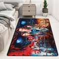 thumbnail image 3 of Alfombra de terror de Stranger Things de la televisión estadounidense, felpudo para cocina, felpudo para entrada, decoración del suelo del dormitorio, sala de estar, baño, alfombras antideslizantes, 3 of 5