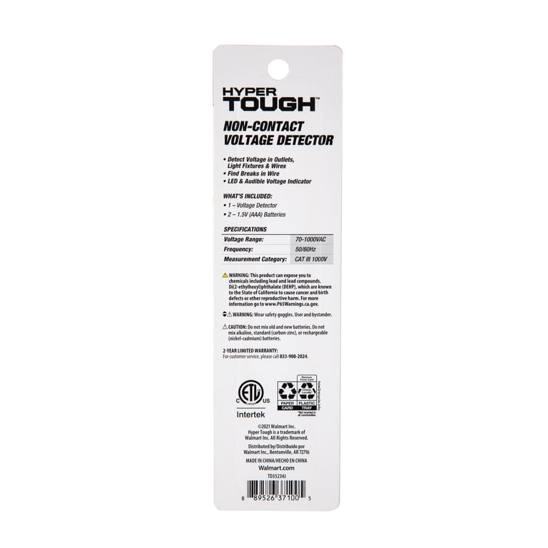 Non-Contact Voltage Detector Pen with LED and Audible Alert photo 7