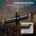 thumbnail image 3 of Steel Engine Hoist Load Leveler, 0.5M Small Engine Lift Balance with Ball Bearing and Adjustable Handle, Heavy Duty Auto Shop Engine Lifting Tool, 3 of 7