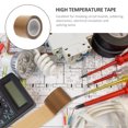 thumbnail image 4 of 1 rollo de cinta de aislamiento de calor Cinta resistente al calor Cinta eléctrica industrial, 4 of 6