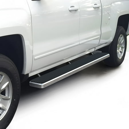 2010-2019 Dodge RAM 2500/3500 Mega Cab Hairline Finish 6 Inch Door to Door Side Bar Side Step Running Board