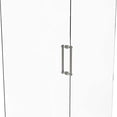 thumbnail image 1 of Contemporary 12 Inch Back to Back Shower Door Pull - 404-12BB-SN, 1 of 1