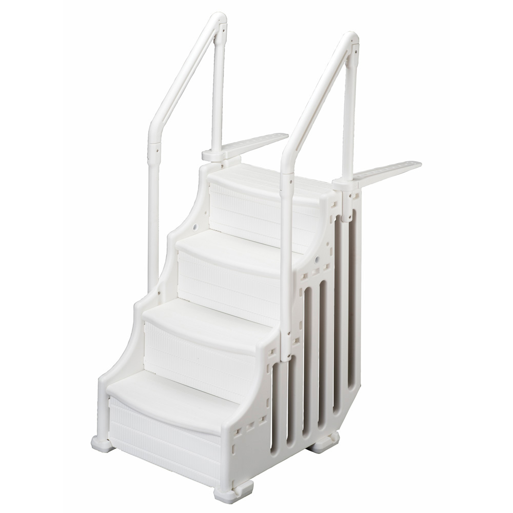 walk in steps for above ground pool