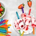 thumbnail image 2 of 100 palitos de helado de colores para paletas, piruletas, postres y manualidades caseras., 2 of 7