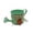 Green, variant on Win s Way Small Metal Watering Can, Galvanized Steel Indoor Outdoor Garden Watering Can with Long Spout for Precise Watering Tool