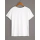 thumbnail image 3 of Birthday Letter Print Crew Neck Short Sleeve T-Shirt - Soft, Breathable, Relaxed Fit, Casual Wear for Women - Unique Gift Idea for Her Special Day, 3 of 4