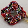 thumbnail image 2 of Qarigey Copo de nieve de Navidad Impreso Lazo para el cabello Banda elástica para el cabello Titular de cola de caballo para mujeres niñas Accesorio para el cabello Navidad 3, 2 of 6