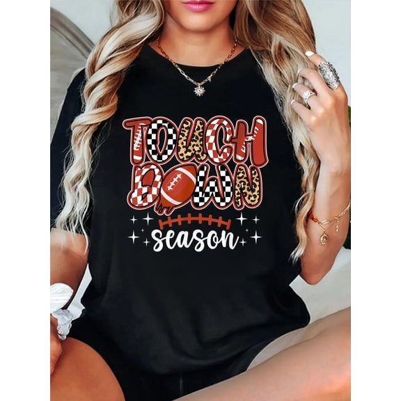 Touch Down Season Game Day Football Game Day T-Shirt