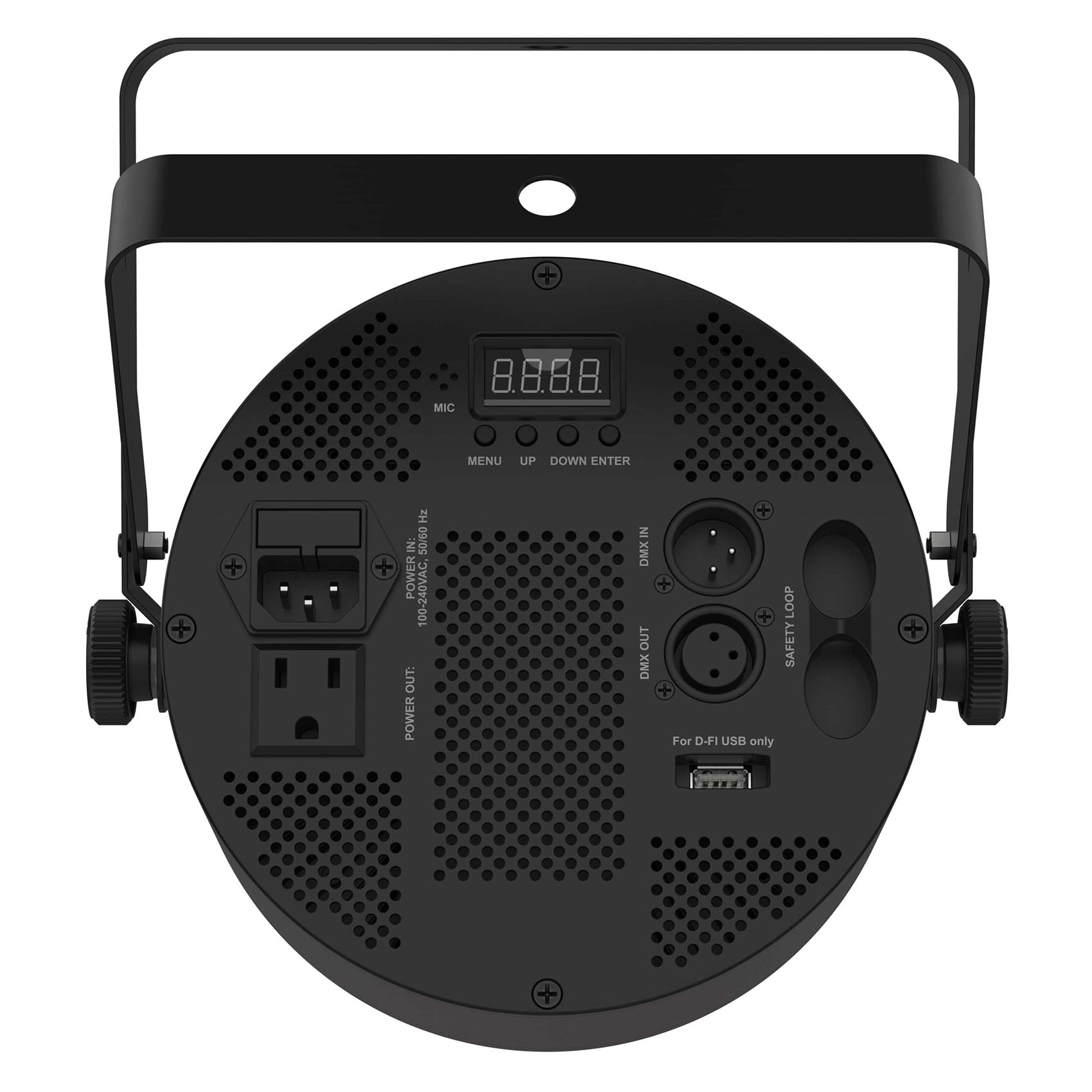 (2) Chauvet DJ SlimPAR T12 ILS RGB LED D-Fi USB DMX Par Stage/Party Wash Lights
