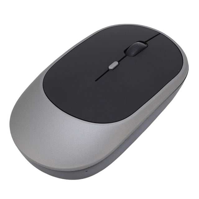 2.4g Mouse Inalámbrico, Modo Dual , Mouse De Computadora Portátil Recargable Ergonómico Y Silencioso Con Receptor Para OS X Portátil