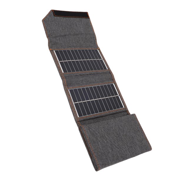 Panel Solar Portátil 10W 5V Puerto USB Silicio Monocristalino Impermeabilización Cargador De Panel Solar Plegable Para Senderismo Al Aire Libre Camping Ciclismo Pesca
