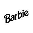 thumbnail image 3 of Barbie 90s Logo Removable Vinyl Wallpaper by Barbie - White, 3 of 3