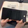 thumbnail image 3 of Wallet Retro three Fold Hollowed out card pack Student Wallet clip, 3 of 5