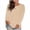 01-Khaki, variant on Long Sleeve Tops for Women Crewneck Stretchy Comfy Basic Layer Tops Pajamas Tees Tshirt