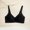 Black, variant on No Wire Bras for Women Thin Strap Bra Bras for Women Strapless Bra Bra Plus Size Wirefree Back Smoothing Full Coverage Comfy Mesh Comfortable Ice Silk Compression Bra No Underwire Beige 36