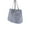 Grey, variant on Faux Fur Handbag - Black