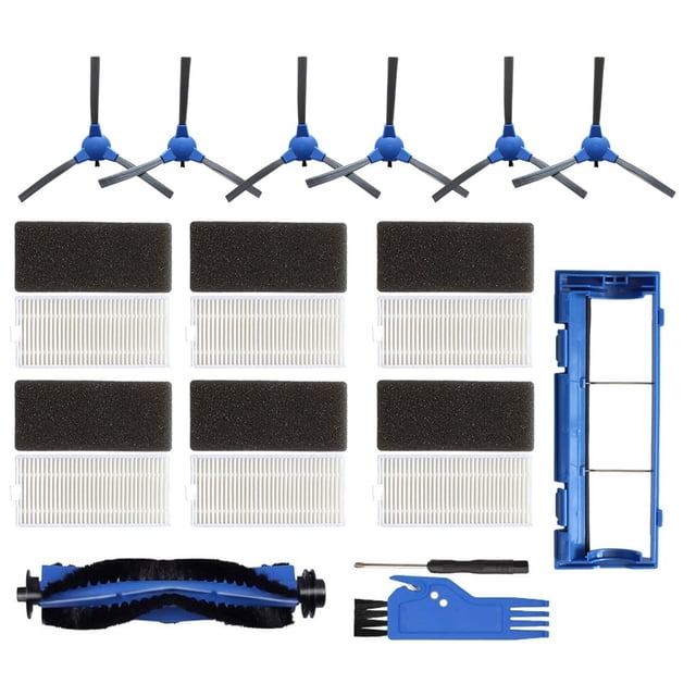 For Amarey Robot Vacuum A800, A900, A980, For Robocist 850 Filters Brushes kit