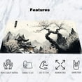 thumbnail image 2 of XXL Extended White Mouse Pad Japanese Cherry Blossom Desk Pads Mountains Large Gaming Office Long Mousepad Non-Slip Rubber Base Mouse Mat for Home Office(Size:35.4x15.7in), 2 of 5