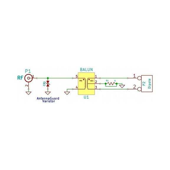 QHUDLV Nooelec Balun One Nine,Tiny 9:1 Balun,RTL SDR Radio Kit