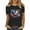 Black, variant on Cavosen Patriotic Shirts for Women Petite Patriotic Short Sleeve Crew Neck Tops USA Flag Print T Shirts Lady XL Independence Day Casual Tops Funny 4th of July Tunic Tees 2025 Summer Patriotic Clothes