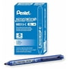 Pentel Retractable Handy-Line S-Permanent Markers, Fine Point, Blue 12-Count (NXS15-C)