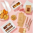 thumbnail image 2 of 25 Count, 4 x 9.5 IN, Clear Treat Bags with Twist Ties, Party Supplies, by Way To Celebrate, 2 of 4