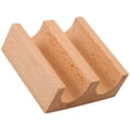 thumbnail image 3 of Soporte para sushi enrollado a mano, soporte de madera en forma de U para sushi, estante para sushi, soporte para servir sushi (2 rejillas), 3 of 8