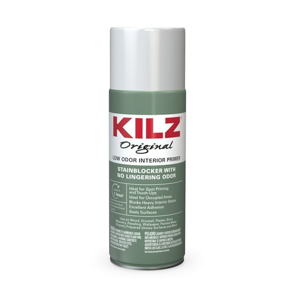 KILZ Original Low Odor White 13 oz Oil-Base Spray Primer, Sealer and Stain-blocker