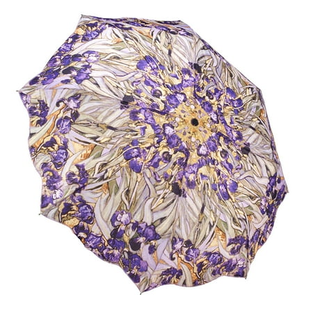 Van Gogh Irises Fold Umbrella
