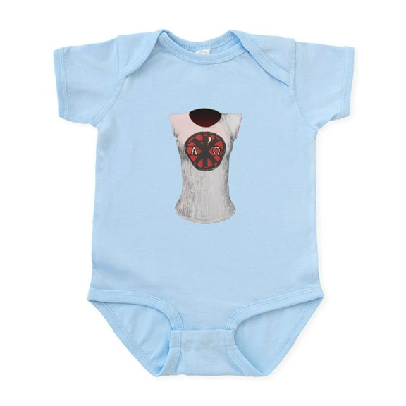 CafePress - Alpha Omega T Shirt Body Suit - Baby Light Bodysuit, Size Newborn - 24 Months