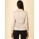 thumbnail image 5 of INSPIRE CHIC Camisas Abotonadas Para Mujer Blusa De Satén Con Cuello Anudado Tops Casuales De Negocios Champán M, 5 of 6