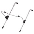 thumbnail image 4 of Tablet Stand Adjustable, Multifunction Aviation Aluminum Adjustable Width Foldable Foldable Tablet Stand With Nonslip Silicone Base For Laptop For Tablet Black, 4 of 8