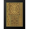 thumbnail image 2 of Vision Studio 11x14 Black Modern Framed Museum Art Print Titled - Florentine Panel II, 2 of 5
