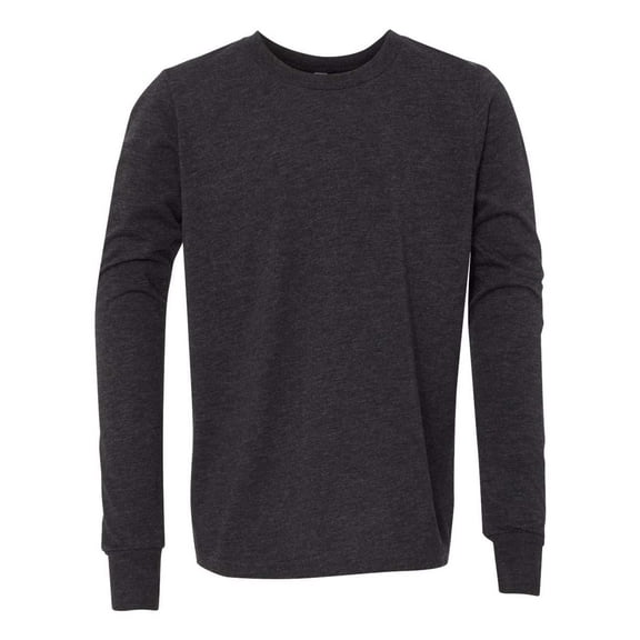 Bella Canvas 3501Y Youth Jersey Long-Sleeve T-Shirt (2 PACK)