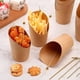 thumbnail image 4 of Vaso de papel kraft con bisel para huevos, papas fritas espesas, vaso para helado, vaso de papel kraft con bisel, vaso para fideos de comida rápida, 4 of 4