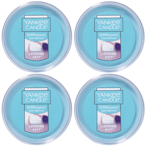 Yankee Candle Catching Rays Scenterpiece Easy MeltCup (Pack of 4)