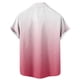 thumbnail image 2 of Camisas Para Hombre Manga Larga Camisa de manga corta con estampado digital 3d de ocio de tendencia de moda de playa de turismo de vacaciones de verano para hombres (Pink, XXS), 2 of 4