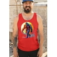 thumbnail image 4 of Full Moon Bigfoot Men's Tank Top Hiking Sasquatch Hide and Seek Champion, 4 of 7